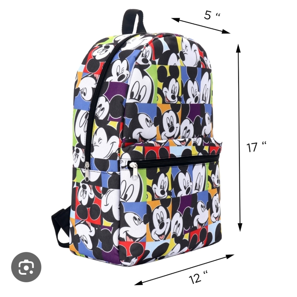 DISNEY PRINCESS Pink 17" Backpack NWT - Picture 7 of 7